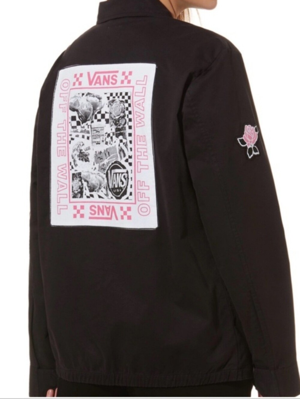 Lady Vans Jacket BY THE VANS COMPANY , Sz L RETIRED